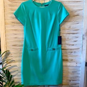 New Tommy Hilfiger turquoise dress